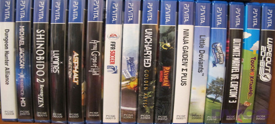 The Entire Vita Library... I kid!