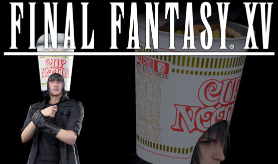 Final Fantasy 15 Noodle Helmet