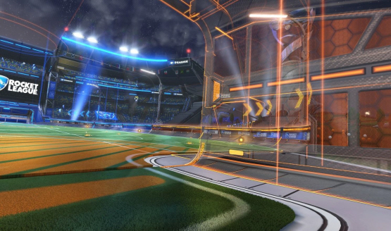 Rocket League Transparent Goalposts