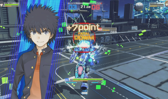 A Certain Magical Virtual-On - Touma in Temjin