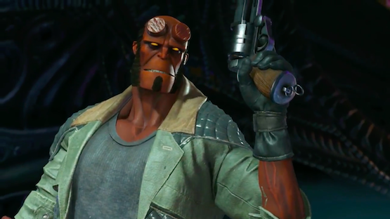 Injustice 2 hellboy gameplay