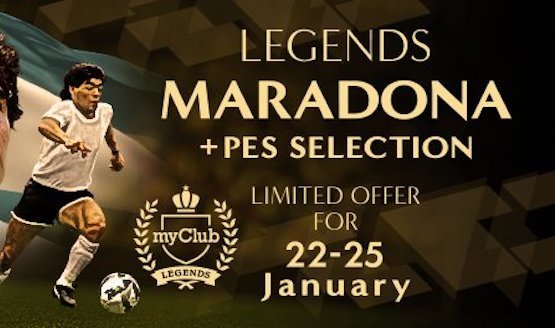 pes 2018 Diego Maradona