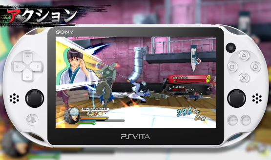 Gintama Rumble Vita Trailer