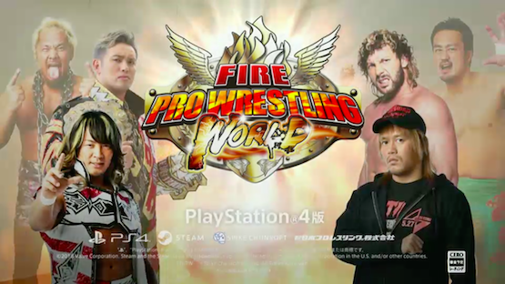 fire pro wrestling world njpw