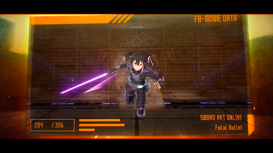 sword art online fatal bullet opening animation