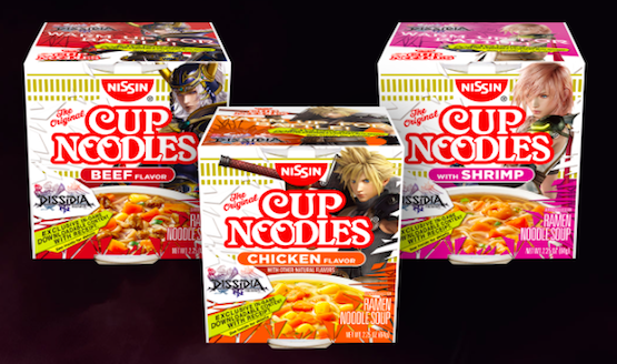 Dissidia Final Fantasy NT Cup Noodles DLC