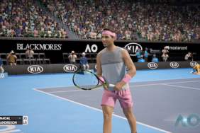 ao tennis gameplay