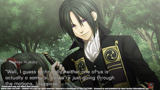 Hakuoki Edo Blossoms screenshots