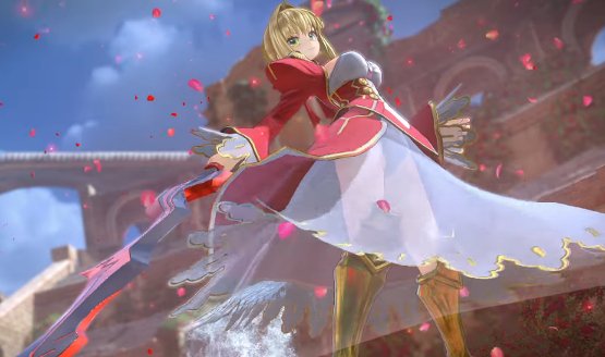 Fate Extella Link Nero Claudius gameplay