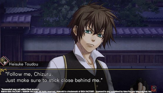 Hakuoki Edo Blossoms Toudou and Yamazaki