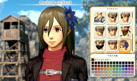 Attack on Titan 2 character customization