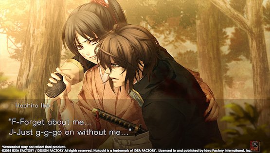 New Hakuoki Edo Blossoms Screenshots Show Harada & Iba