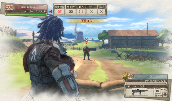 Valkyria Chronicles 4 battle system