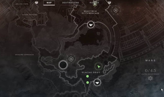 Destiny 2 Warmind Map mars map