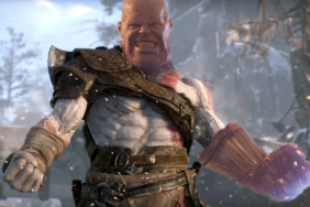 God of War Avengers infinity war thanos infinity gauntlet infinity stones easter egg