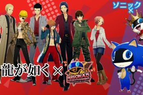 P5D Yakuza costumes and Morgana as Sonic