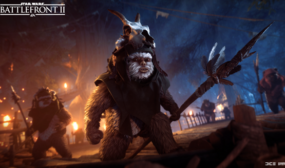 Star wars battlefront II update ewoks