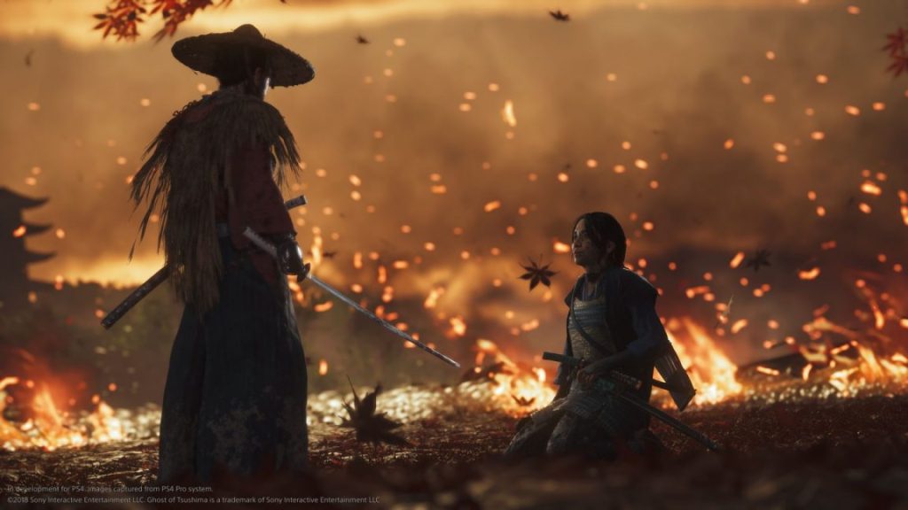 ghost of tsushima photo mode