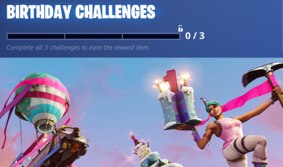 Fortnite Birthday Challenges