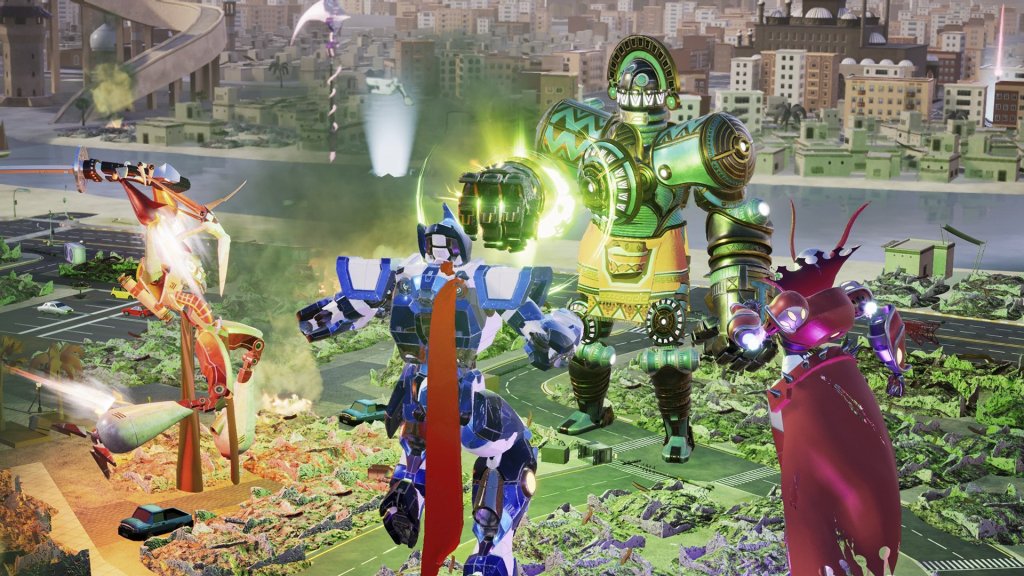 Override Mech City Brawl release date