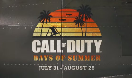 call of duty days of summer