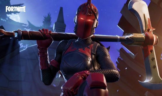 fortnite red knight skin back bling