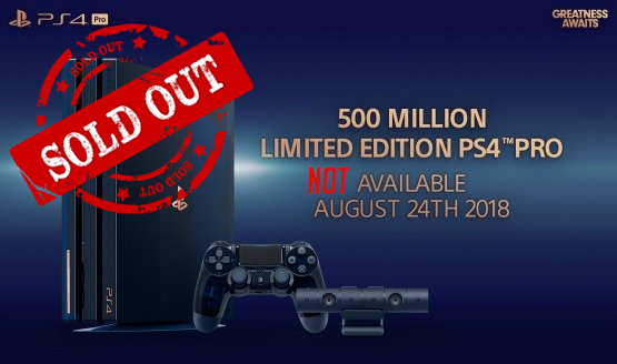 500 million limited edition ps4 pro