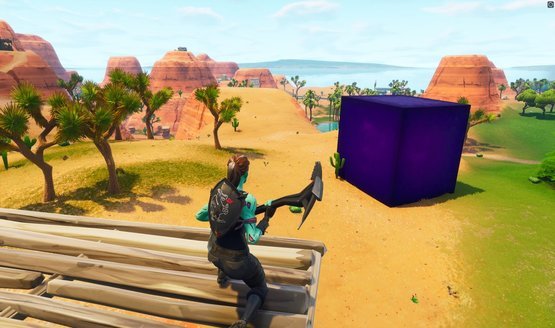 fortnite cube moving