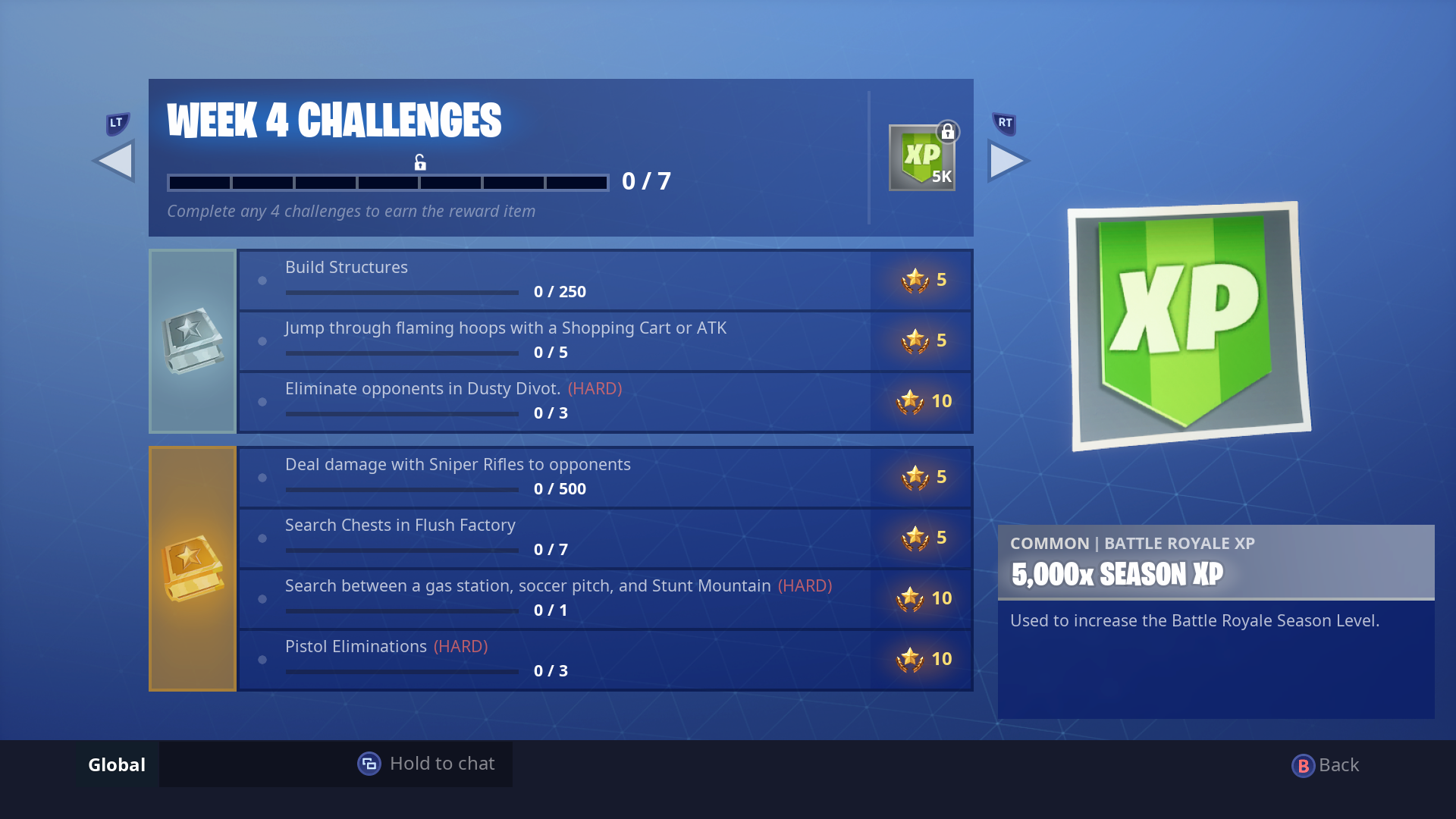 Fortnite Season 5 Guide Fortnite Week 4 Challenges