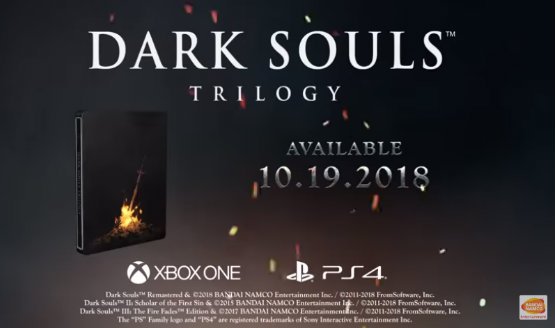 dark souls trilogy announced