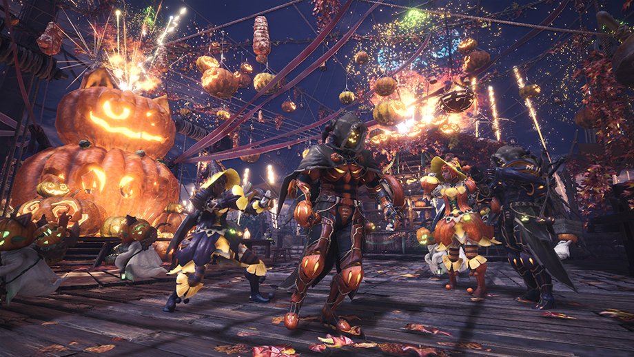 Monster Hunter World Autumn Harvest Festival