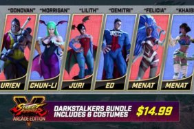 street fighter v darkstalkers