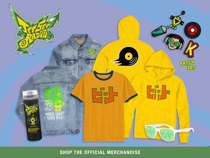 Jet Set Radio Merchandise