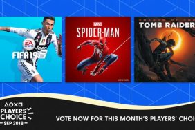 Players Choice September 2018 PS4