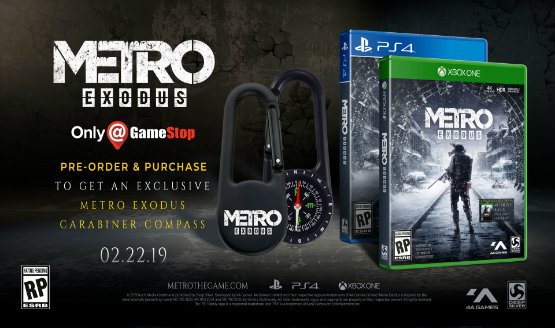 metro exodus carabiner compass