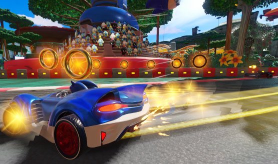 team sonic racing video