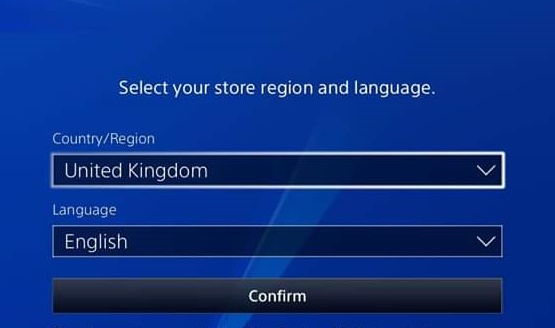 playstation store region