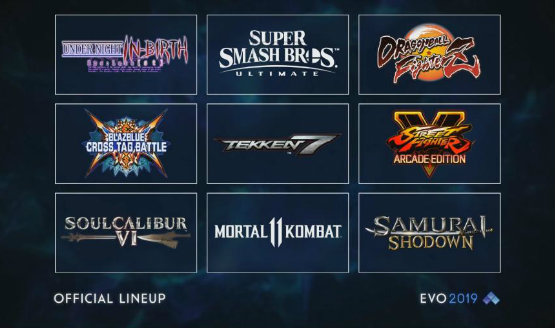 evo 2019 lineup