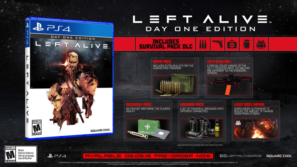 Left Alive MECH Edition Giveaway