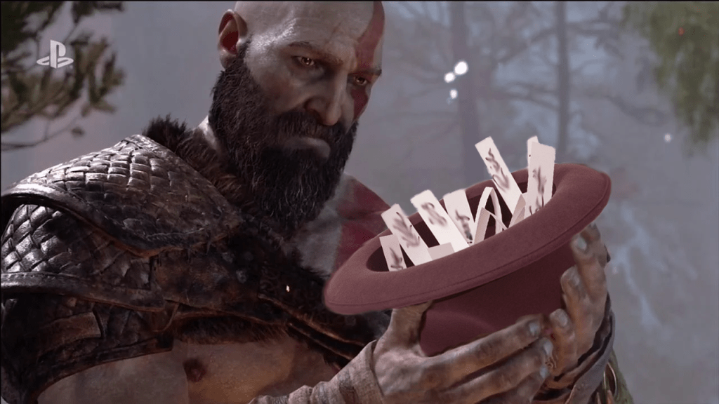 God of war title hat name