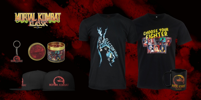 Mortal Kombat Klassic merch from Numskull