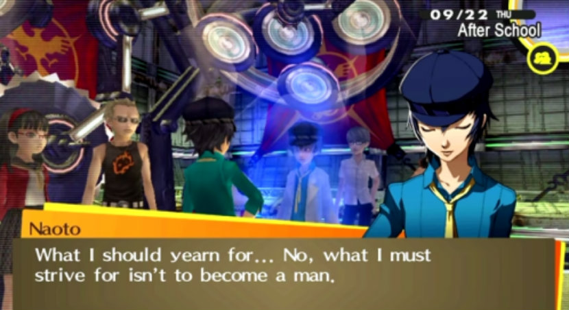 persona 4 themes naoto