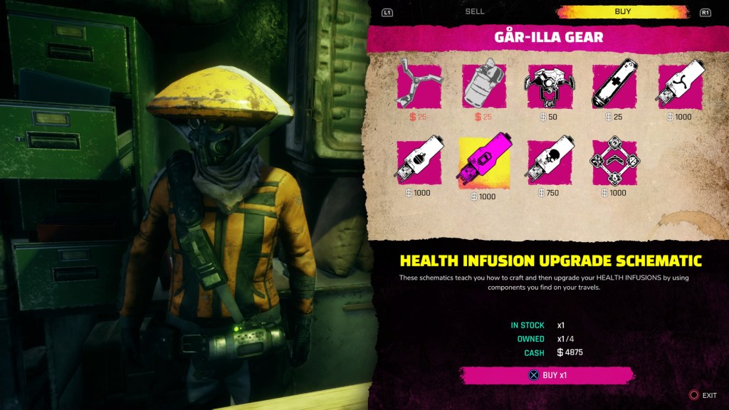 RAGE 2 How to Upgrade Healing Items