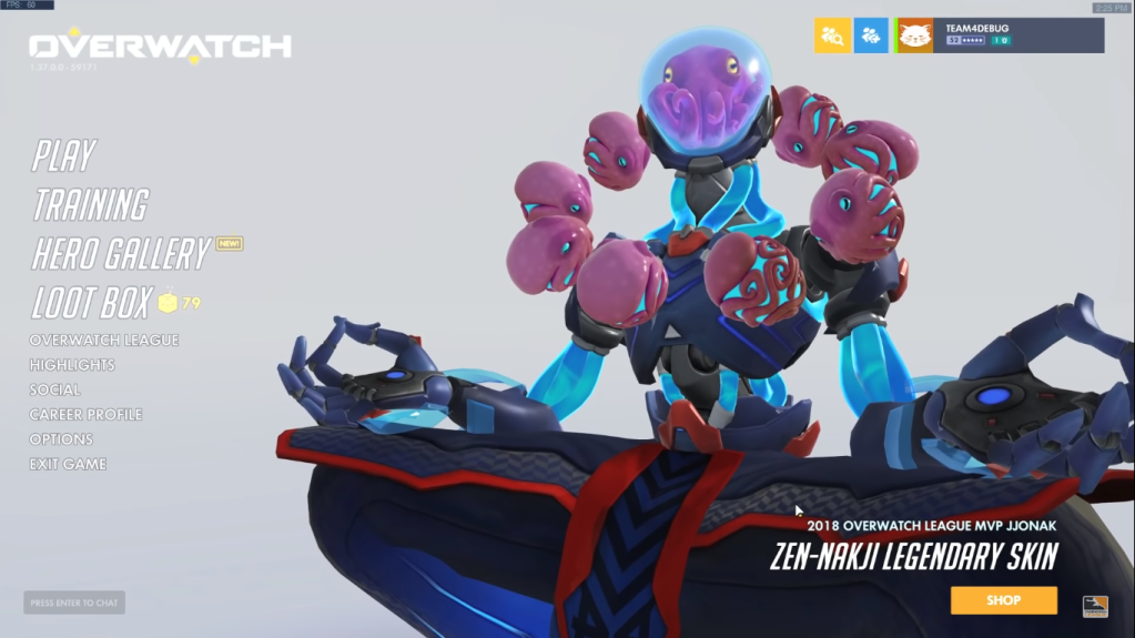 New Overwatch Zenyatta Skin Devoted to Pro Player