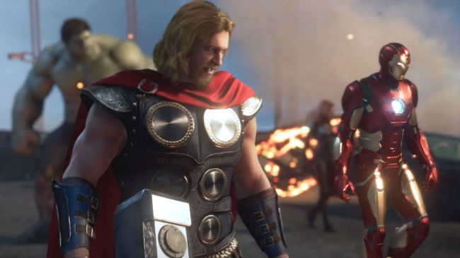 marvels avengers gameplay