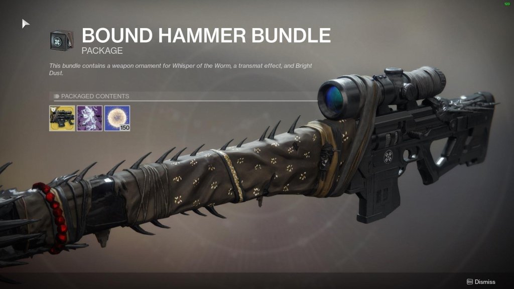 Destiny 2 microtransactions whisper of the worm ornaments zero hour