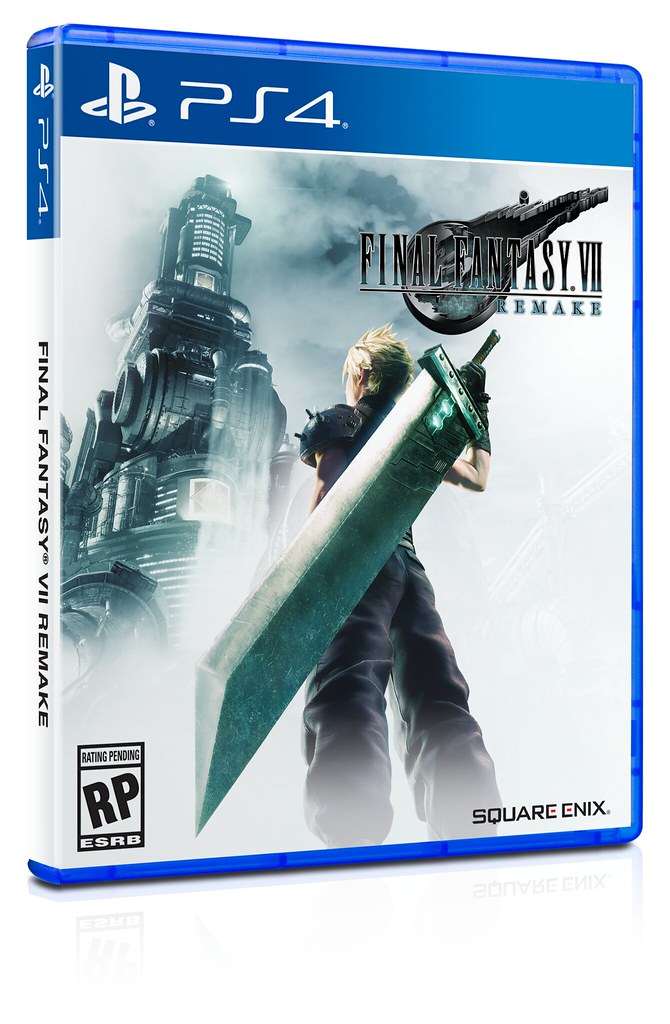 Final Fantasy 7 Remake Box Art