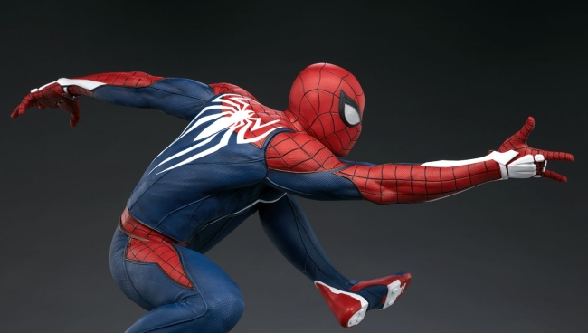 spider-man ps4 statue