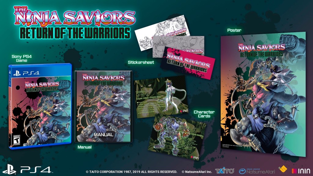 The Ninja Saviors Physical Release