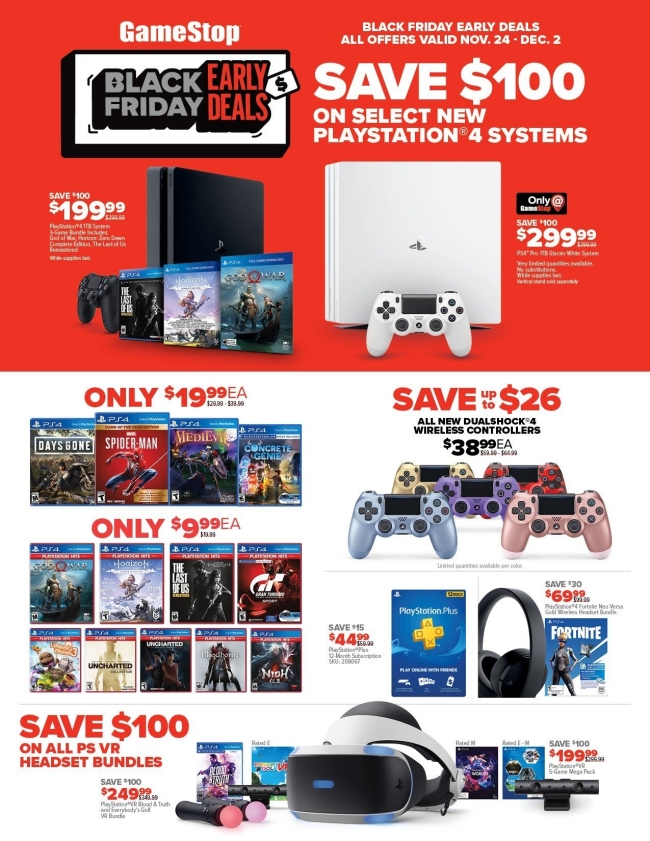 gamestop black friday 2019